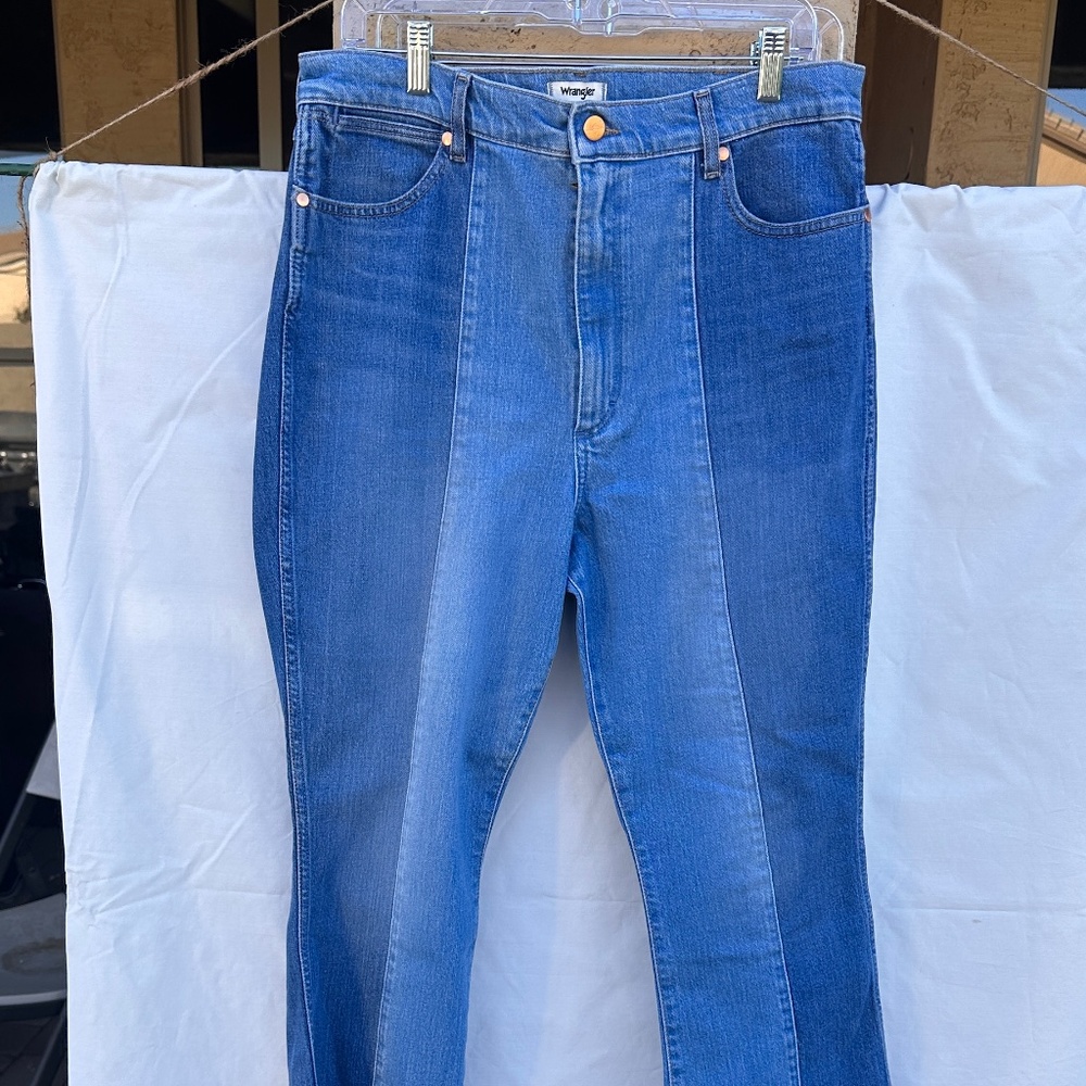 Wrangler Women's Blue Flare Jeans